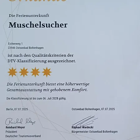 Apartmán Muschelsucher